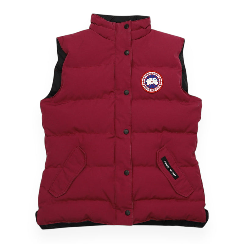 Canada Goose Garson Vest Gilet in Purple, front