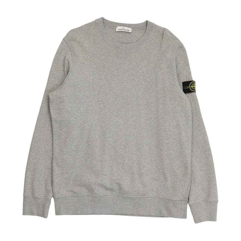 Stone Island A/W 22 Brushed Cotton Jumper | front | 005344-01.jpg | SGPHOTO:006065:e297f053803a4166
