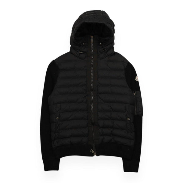 Moncler Cardigan Tricot Knitted Hooded Jacket