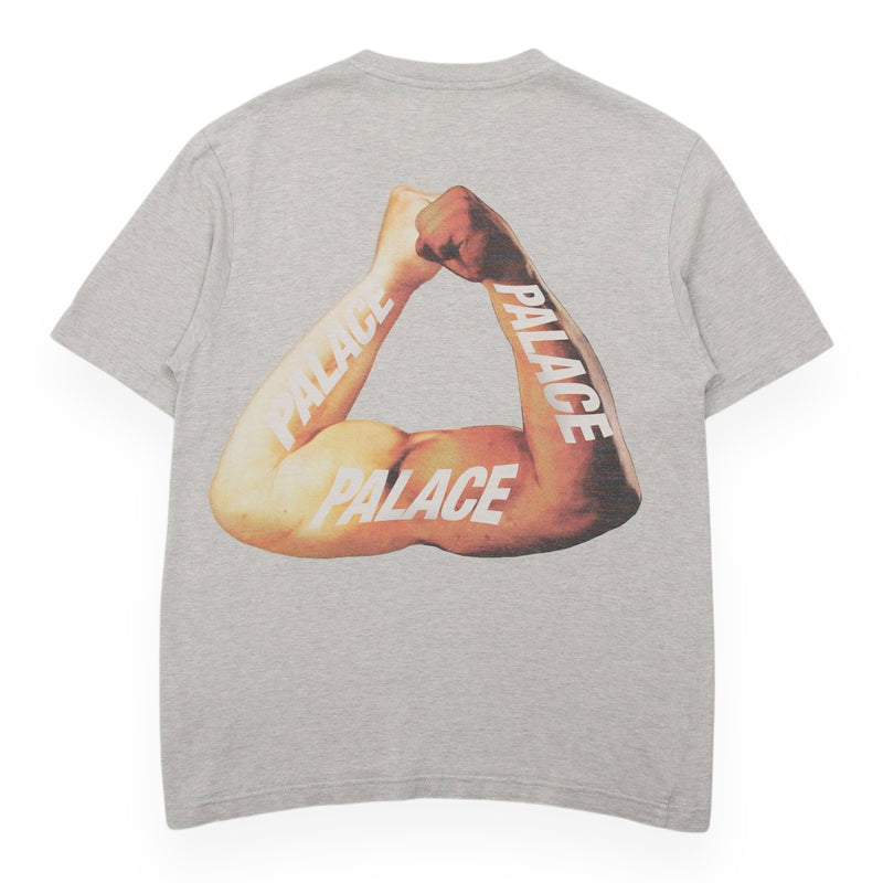 Palace Tri-Tonk T-Shirt in Grey, front
