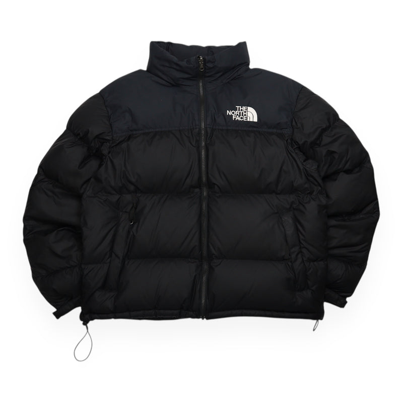 The North Face 700 Nuptse Puffer Jacket in Black, front
