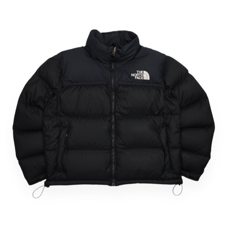 The North Face 700 Nuptse Puffer Jacket in Black, front