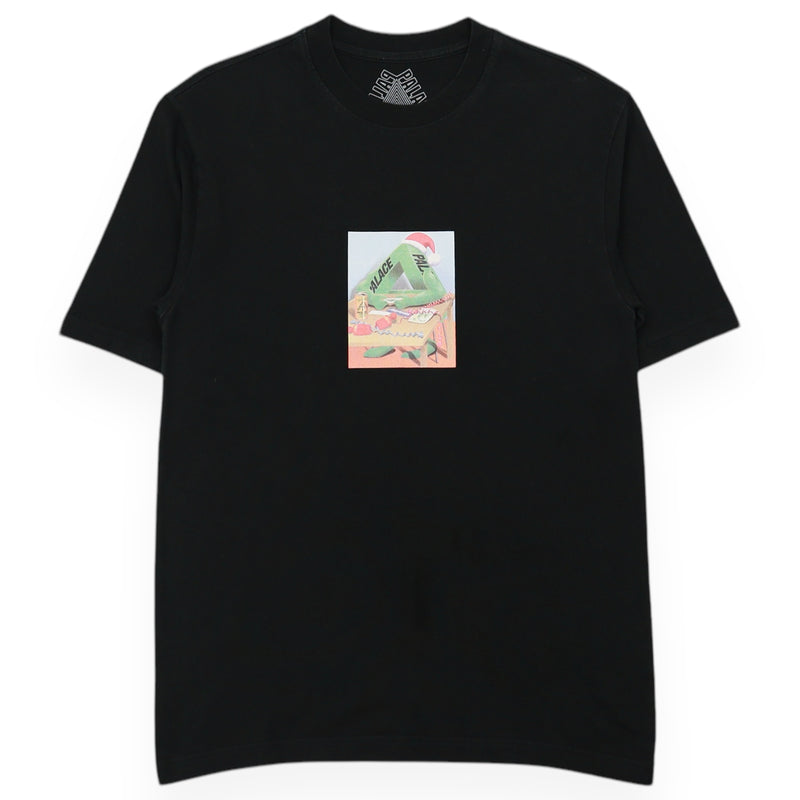 Palace Chrimbo Zoot T-Shirt in Black, front