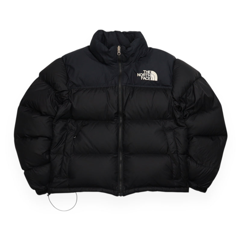 The North Face 700 Nuptse Puffer Jacket in Black, front