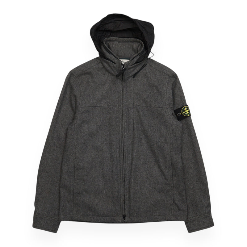 Stone Island A/W 14 Wool Blend Jacket in Grey, front