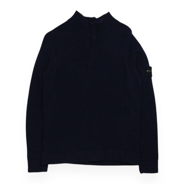 Stone Island A/W 18 Lambswool Half Zip Jumper Sweatshirt