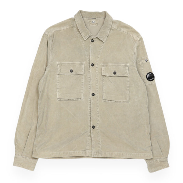 CP Company Velluto Heavy Corduroy Lens Overshirt