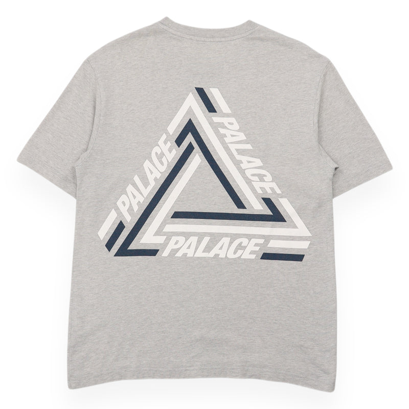 Palace Tri-Crib T-Shirt in Grey, front
