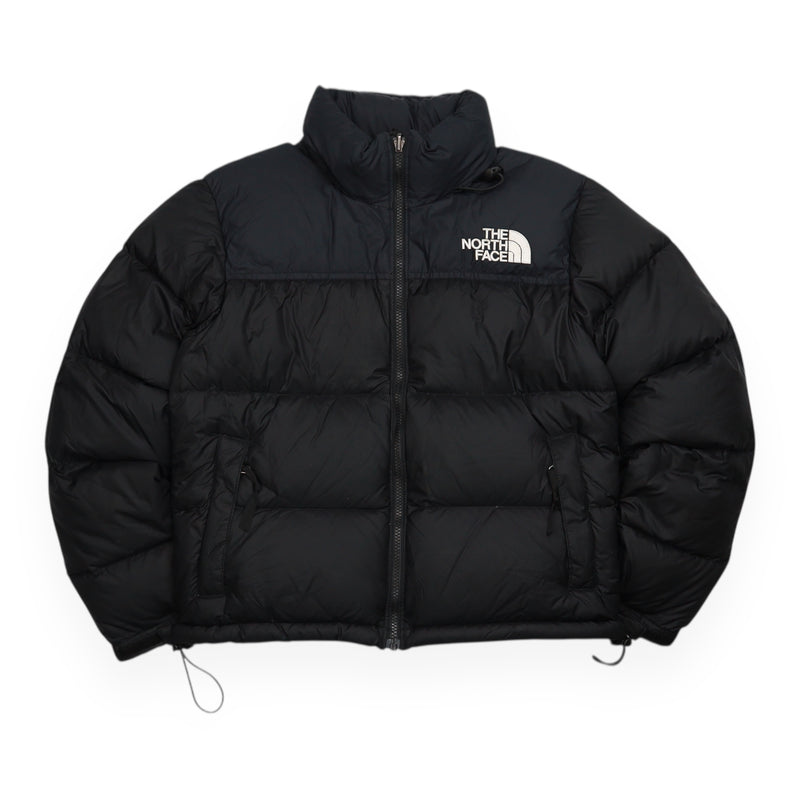The North Face 700 Nuptse Puffer Jacket in Black, front
