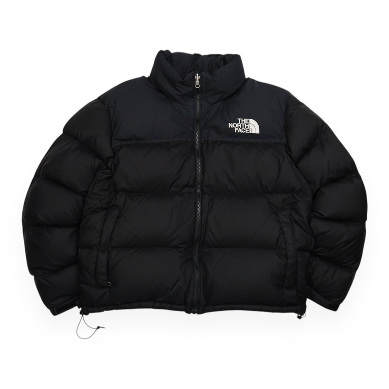 The North Face 700 Nuptse Puffer Jacket in Black, front