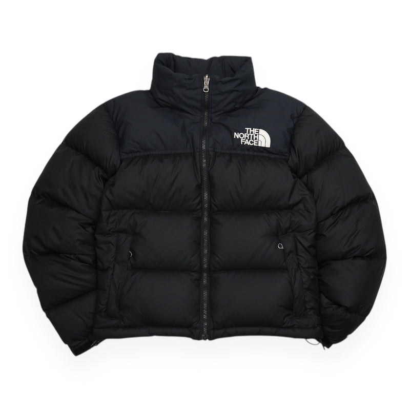 The North Face 700 Nuptse Puffer Jacket in Black, front