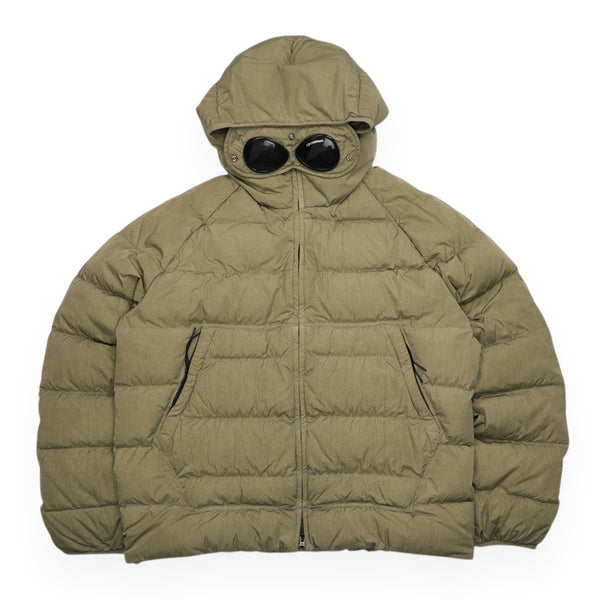 CP Company Eco-Chrome R Hooded Google Puffer Jacket