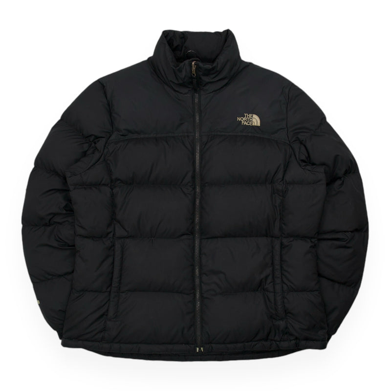 The North Face 700 Nuptse Puffer Jacket in Black, front