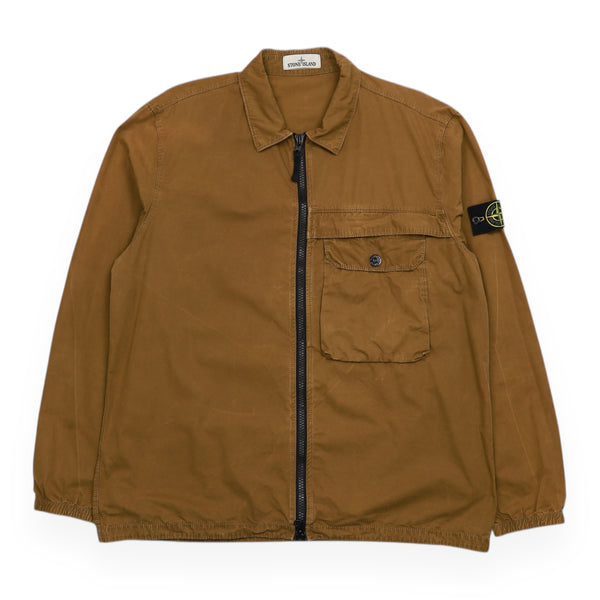 Stone Island S/S 20 Garment Dyed Pocket Overshirt