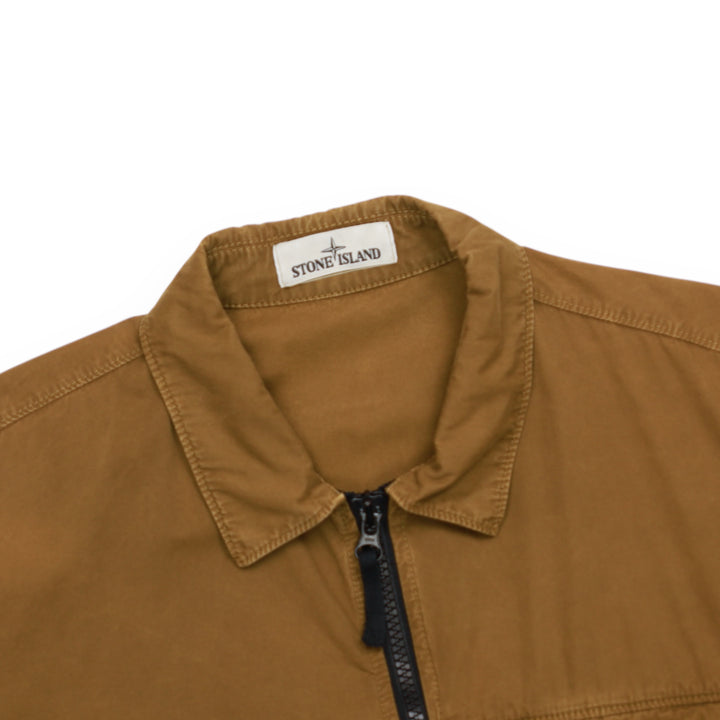 Stone Island S/S 20 Garment Dyed Pocket Overshirt