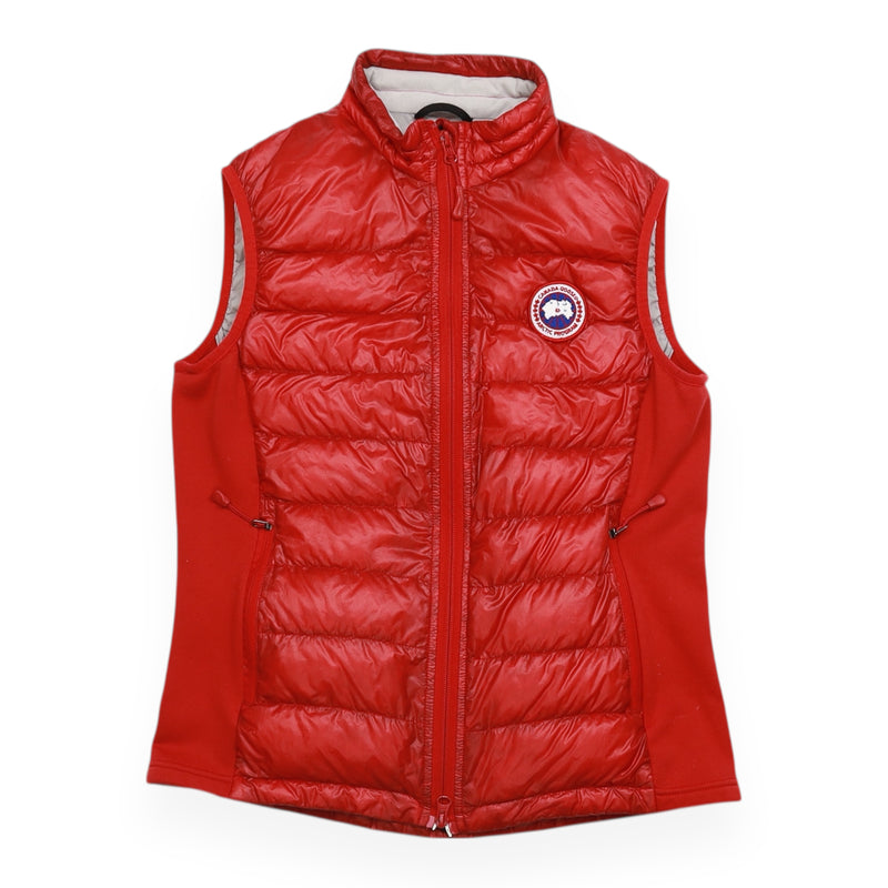 Canada Goose Hybridge Lite Vest Gilet in Red, front