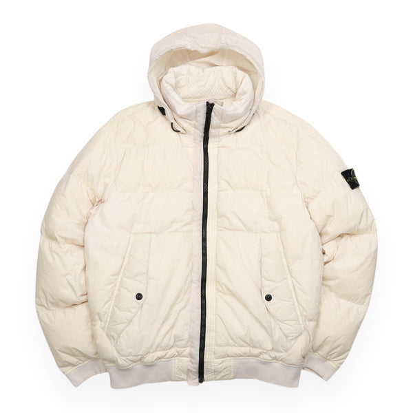 Stone Island A/W 18 Crinkle Reps Hooded Puffer Jacket
