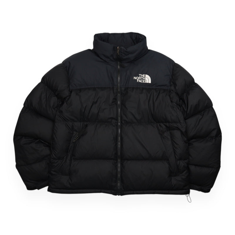 The North Face 700 Nuptse Puffer Jacket in Black, front