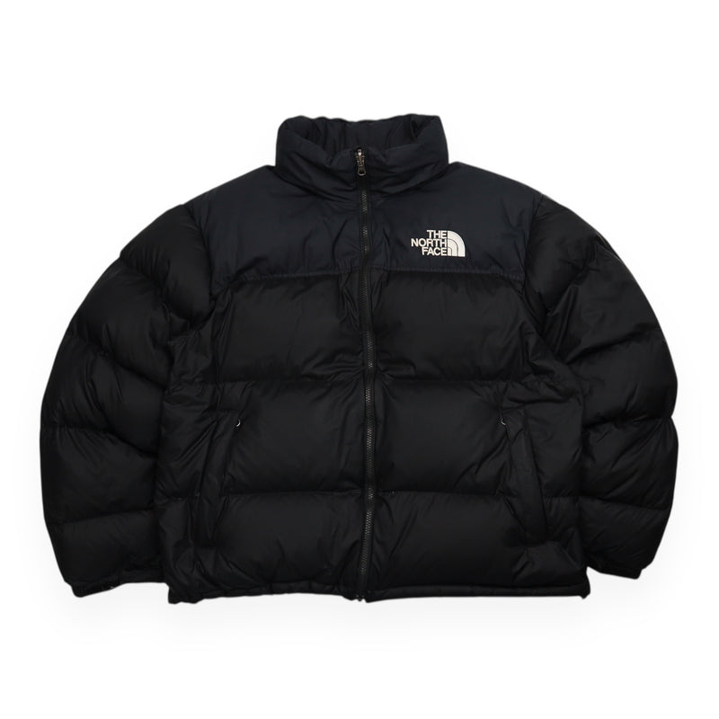 The North Face 700 Nuptse Puffer Jacket in Black, front