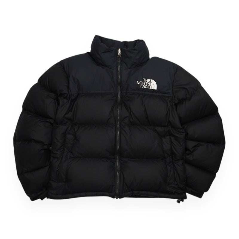 The North Face 700 Nuptse Puffer Jacket in Black, front
