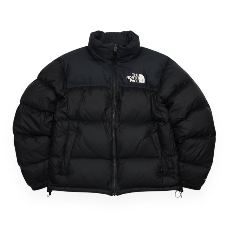 The North Face 700 Nuptse Puffer Jacket in Black, front