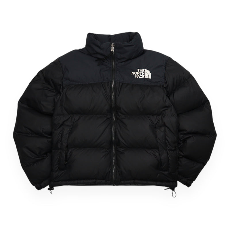 The North Face 700 Nuptse Puffer Jacket in Black, front