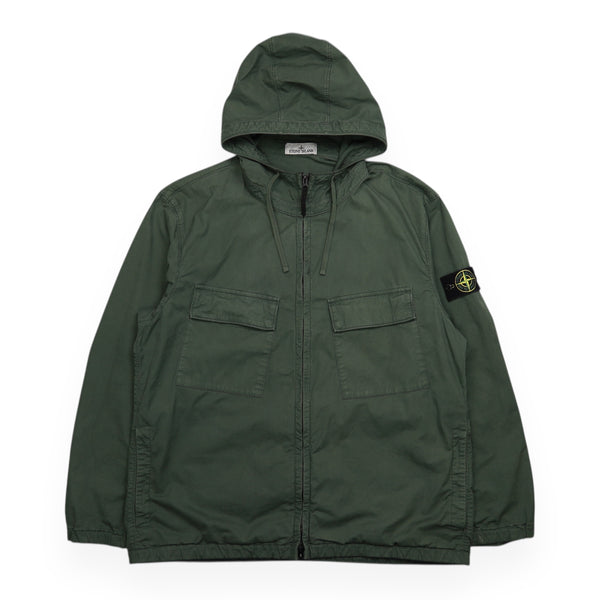 Stone Island S/S 24 Supima Cotton Twill Stretch-TC Hooded Jacket