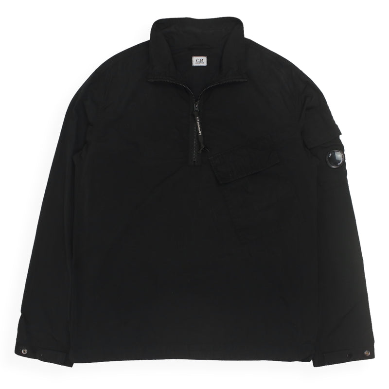 C.P. Company Chrome Lens Pullover Jacket in Black, front