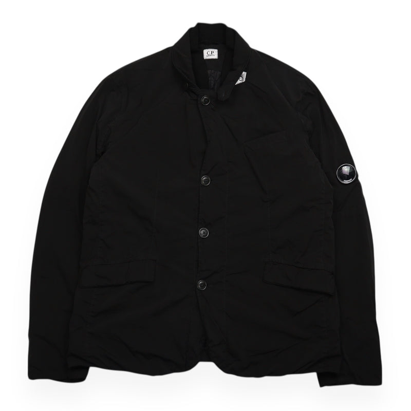 C.P. Company Nycra Lens Jacket in Black, front