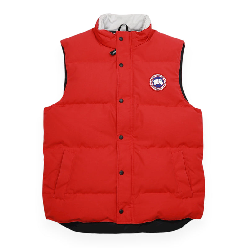 Canada Goose Garson Gilet in Red, front