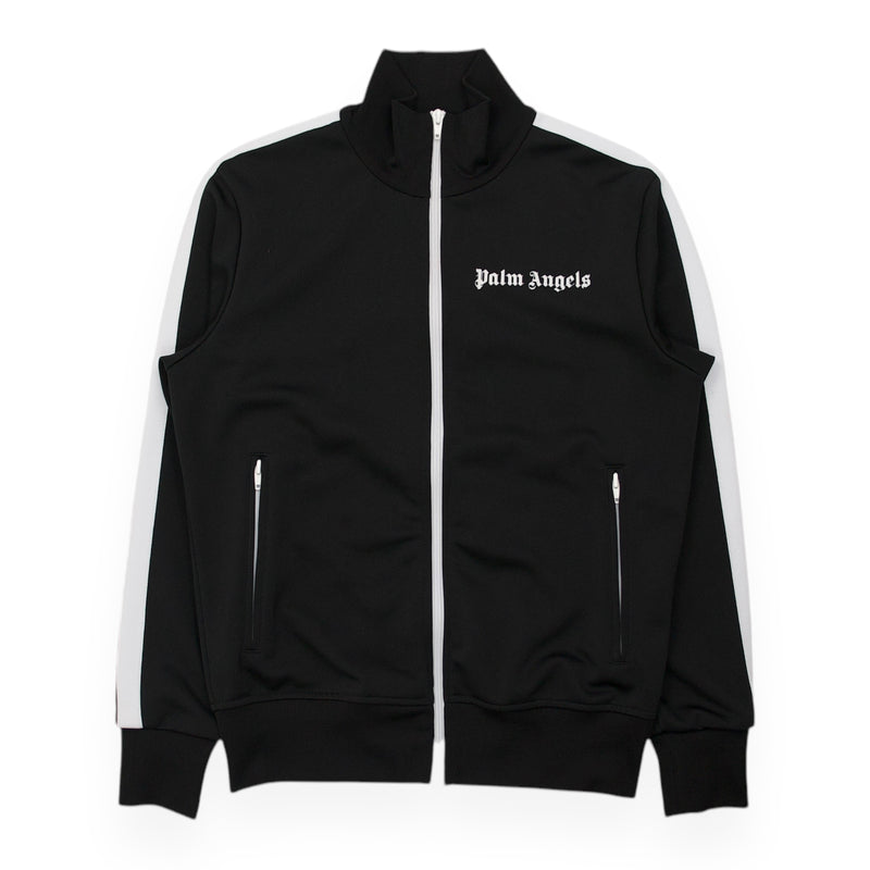 Palm Angels Track Jacket in Black, front
