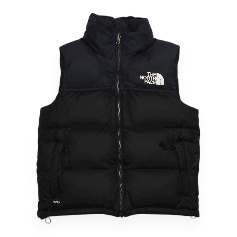 The North Face 700 Nuptse Gilet in Black, front