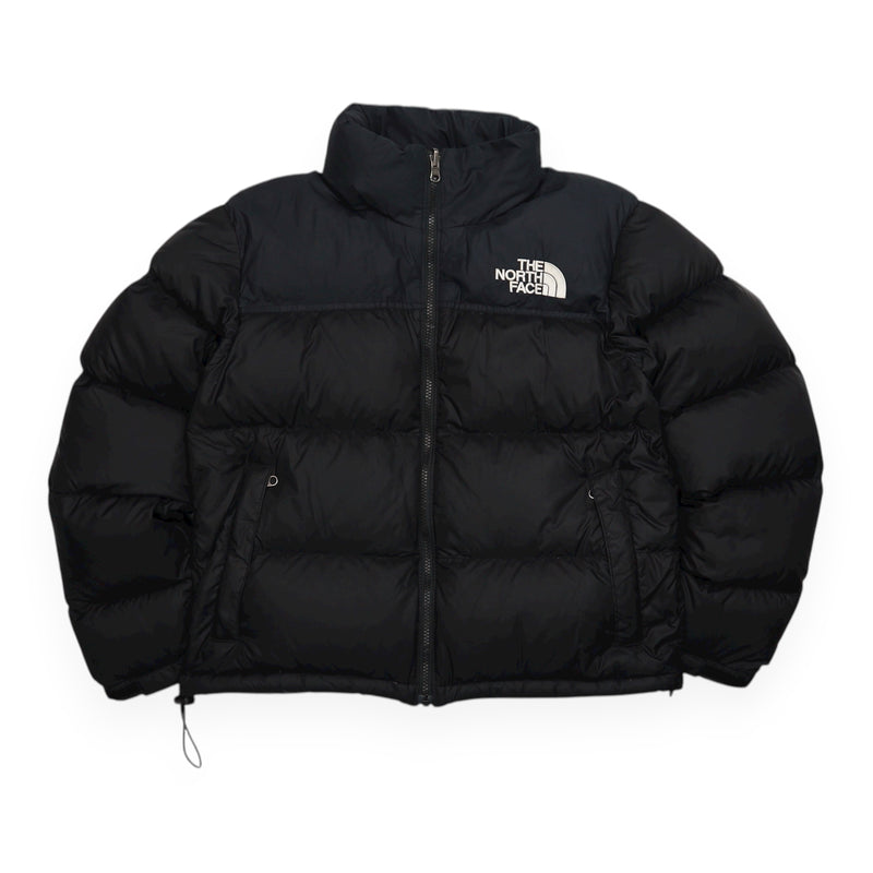 The North Face 700 Nuptse Puffer Jacket in Black, front