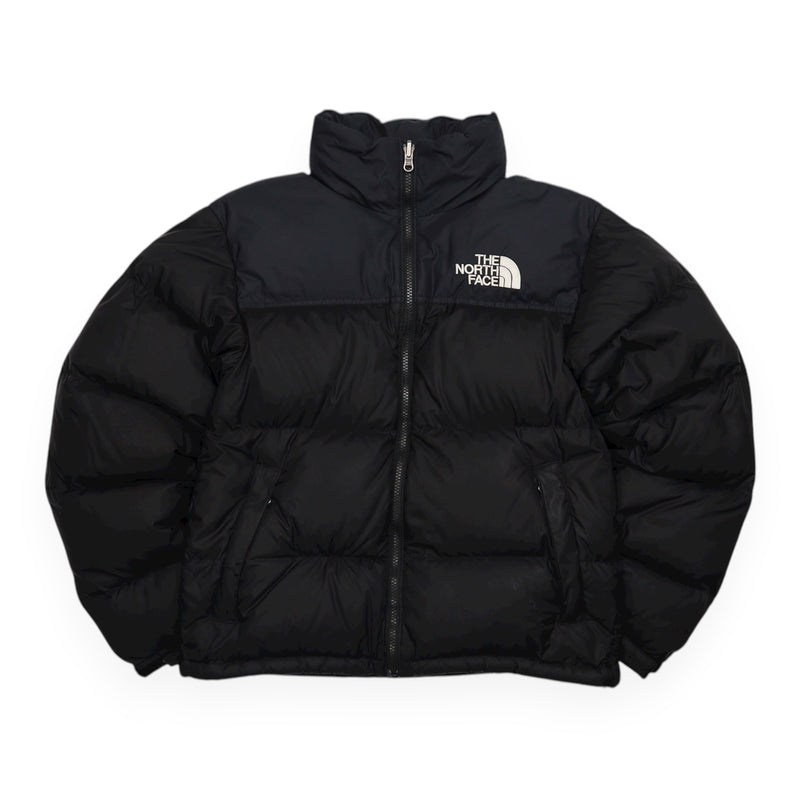 The North Face 700 Nuptse Puffer Jacket in Black, front