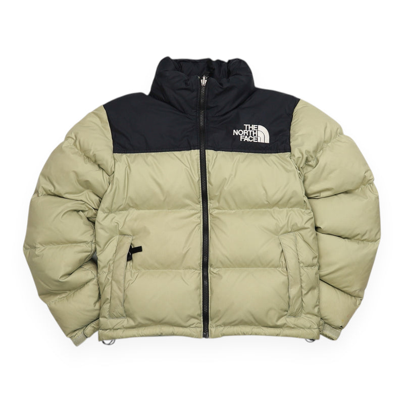 The North Face 700 Nuptse Puffer Jacket in Green, front