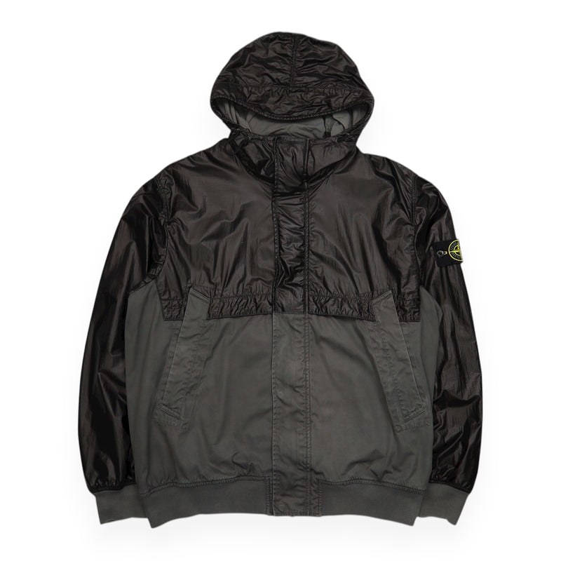 Stone Island S/S 13 Glass Batavia Jacket in Black, front