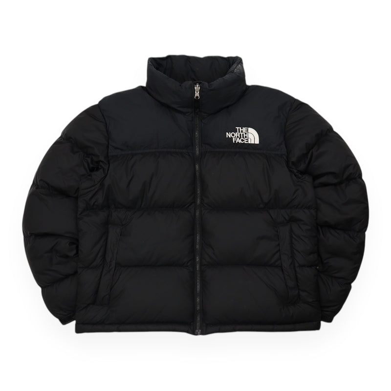 The North Face 700 Nuptse Puffer Jacket in Black, front
