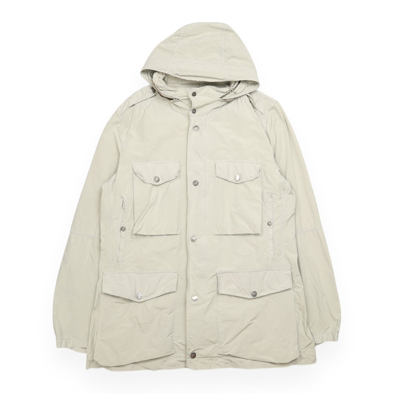 C.P. Company S/S 08 Nylon Metal Multipocket Field Jacket in Cream, front