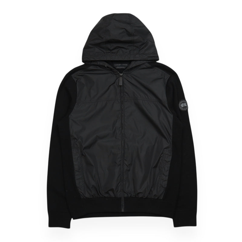 Canada Goose WindBridge Hoody Black Label Jacket, front