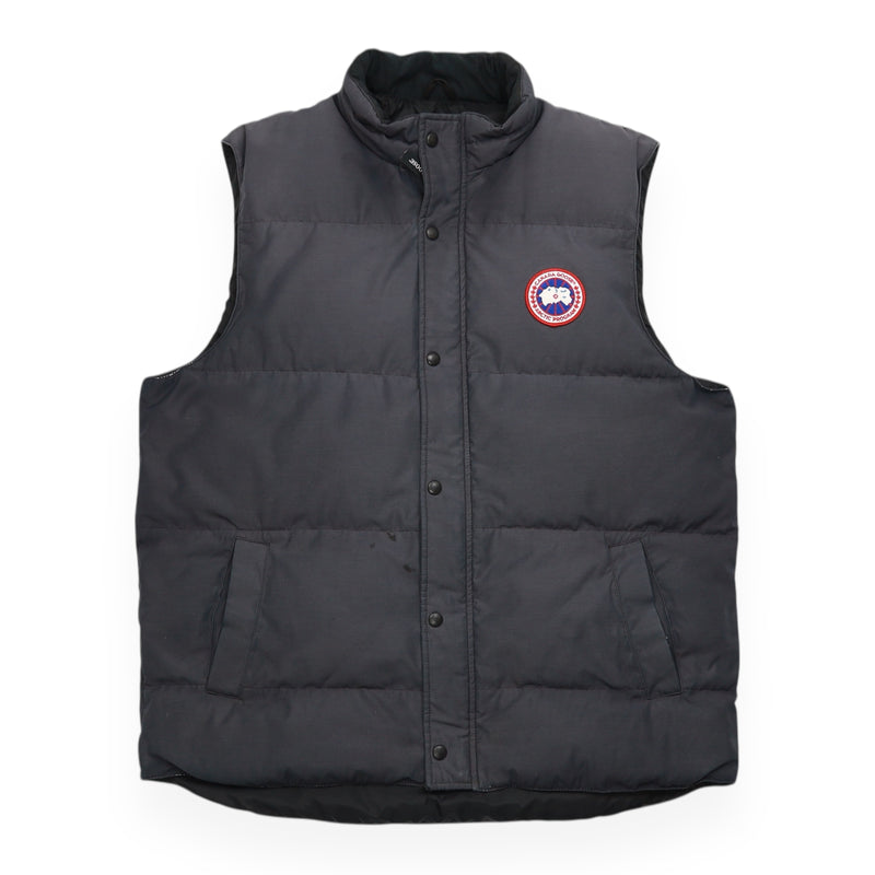 Canada Goose Garson Vest Gilet in Grey, front