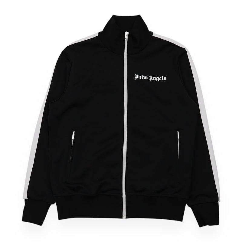 Palm Angels Track Jacket in Black, front