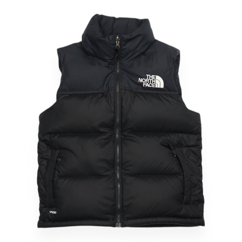 The North Face 700 Nuptse Gilet in Black, front