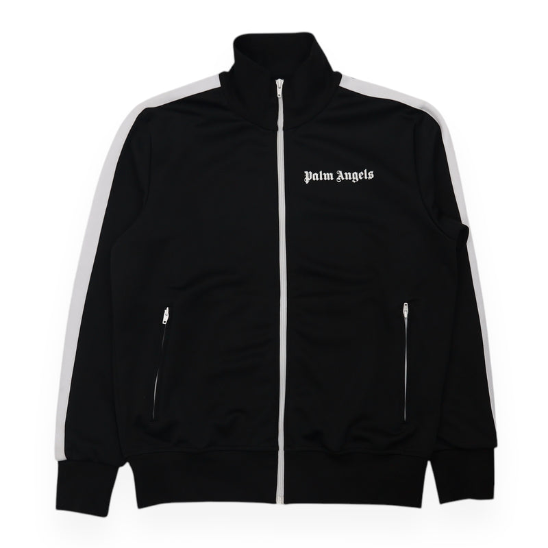 Palm Angels Track Jacket in Black, front