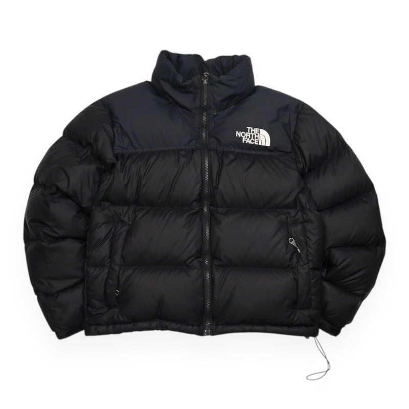 The North Face 700 Nuptse Puffer Jacket in Black, front