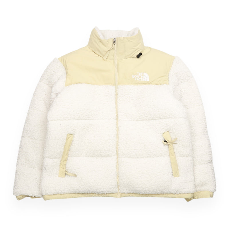 The North Face 700 Nuptse Puffer Jacket in White, front