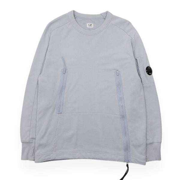 CP Company Wappen Zipper Lens Jumper Sweatshirt