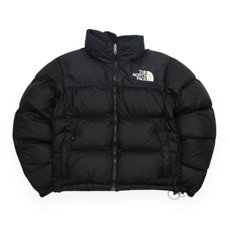 The North Face 700 Nuptse Puffer Jacket in Black, front