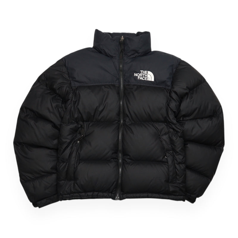 The North Face 700 Nuptse Puffer Jacket in Black, front