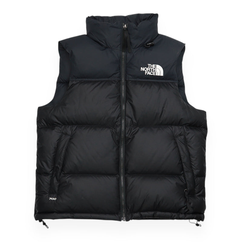 The North Face 700 Nuptse Gilet in Black, front
