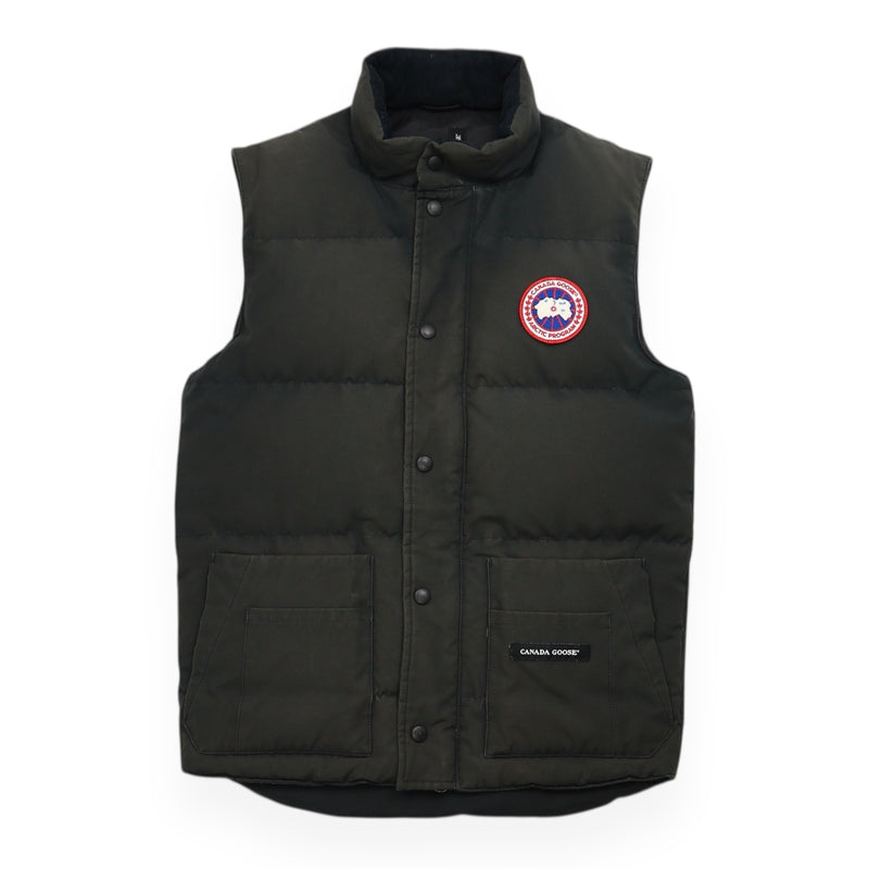 Canada Goose Freestyle Gilet in Black, front